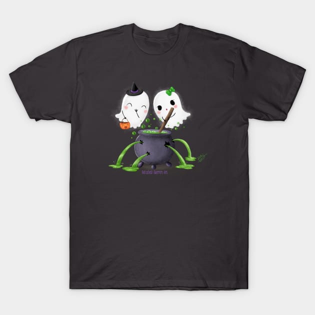 Funny Ghosts T-Shirt by belizabethg